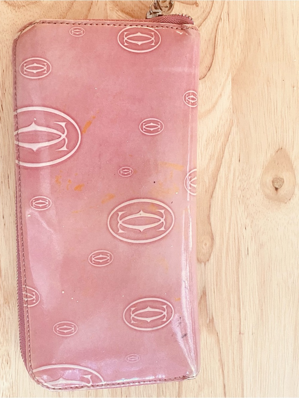Unbranded Pink Zip Card & Key Wallet
